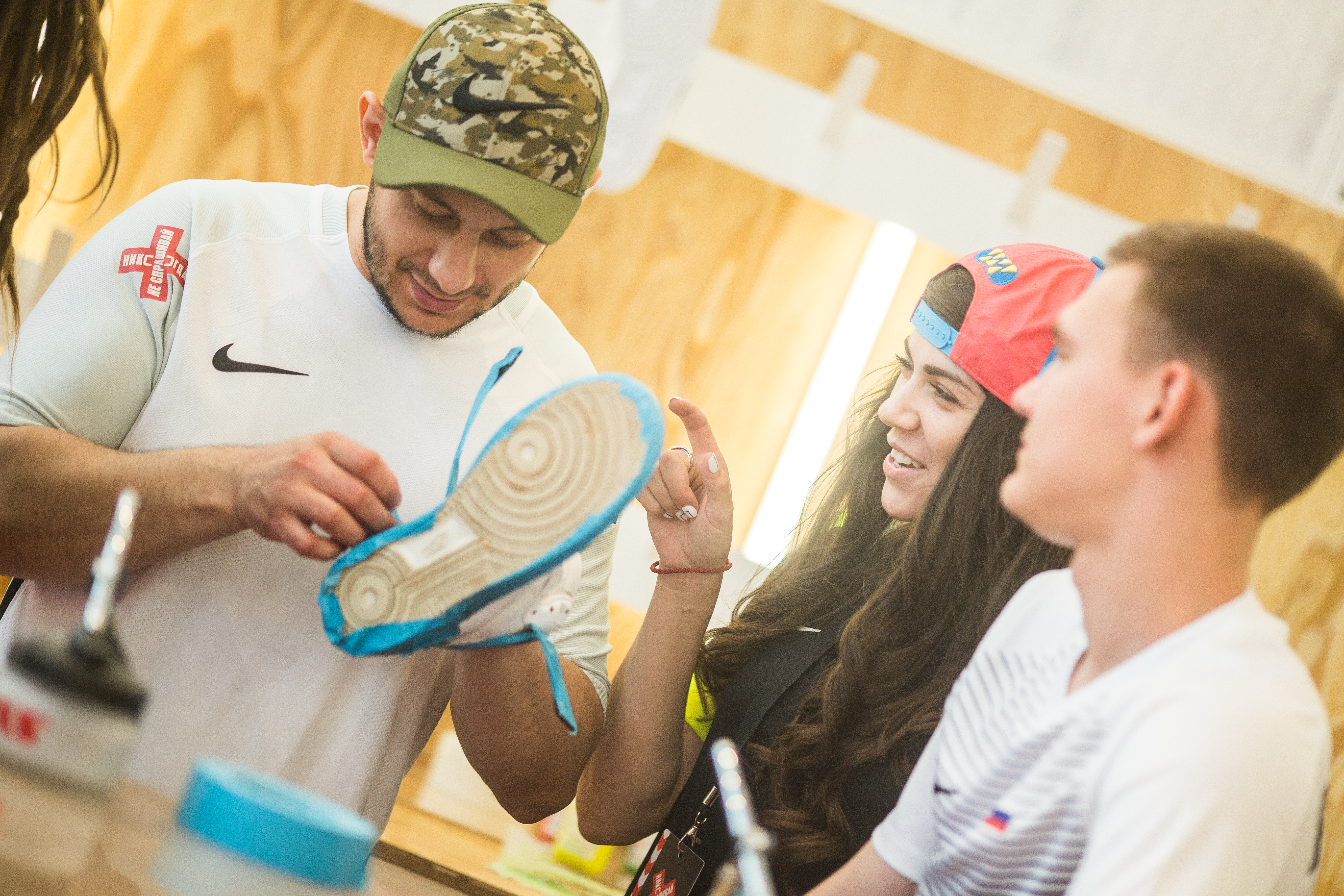 Nike MSK BOX — готовые изделия после кастомизации